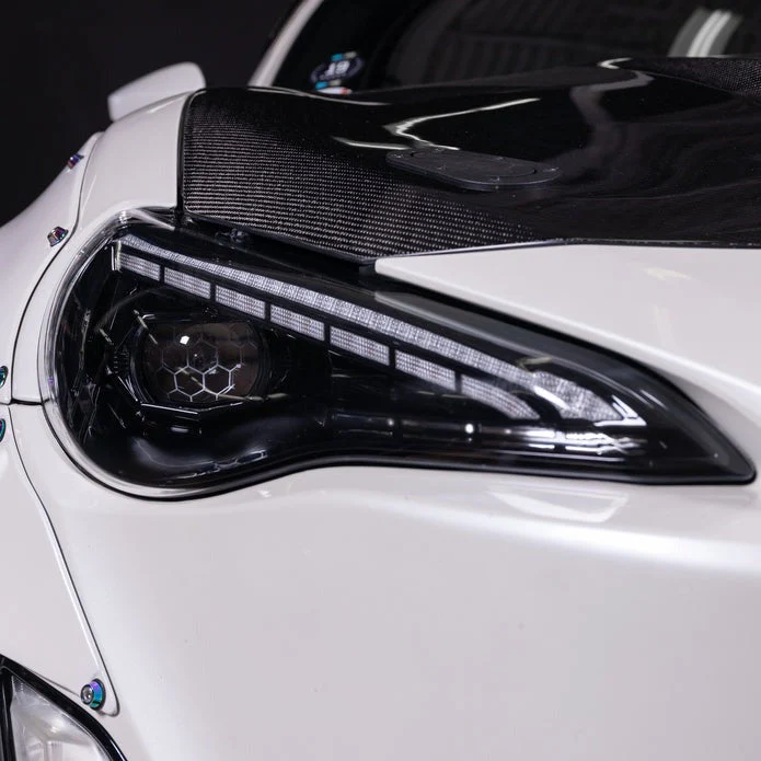 OLM Gamma Series RGB Headlights with Honeycomb Demon Eye - 2013-2021 Scion FR-S / Subaru BRZ / Toyota 86 - Image 7