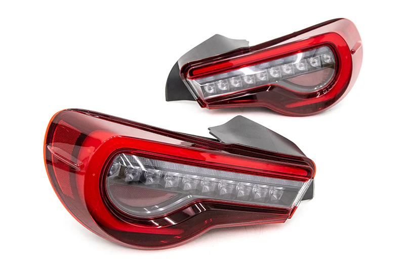 OLM OE Plus Linear Style Sequential Tail Lights - Clear - 2013-2021 Scion FRS / Subaru BRZ / Toyota 86 - Image 16