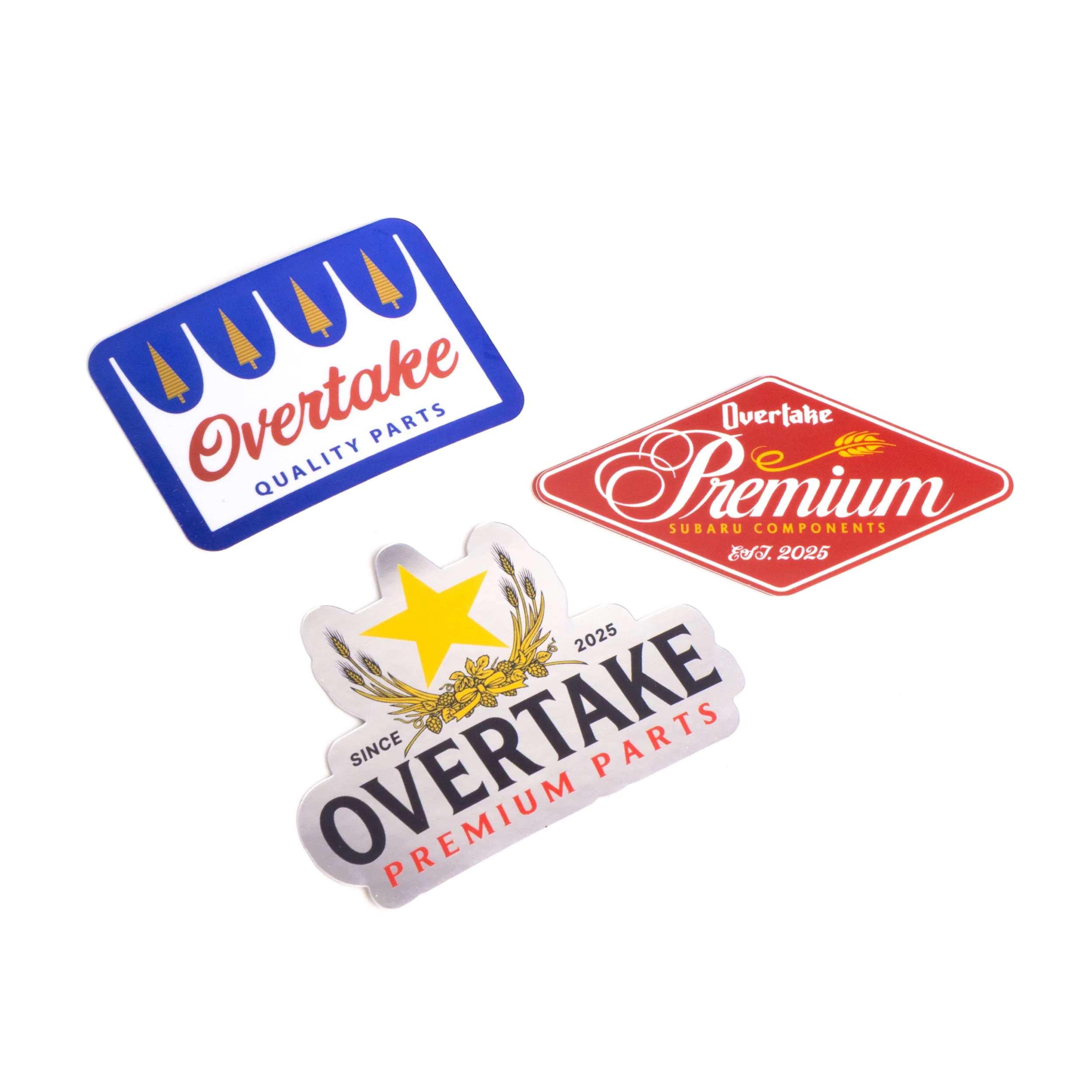 OVERTAKE Camm's Sticker - Image 3