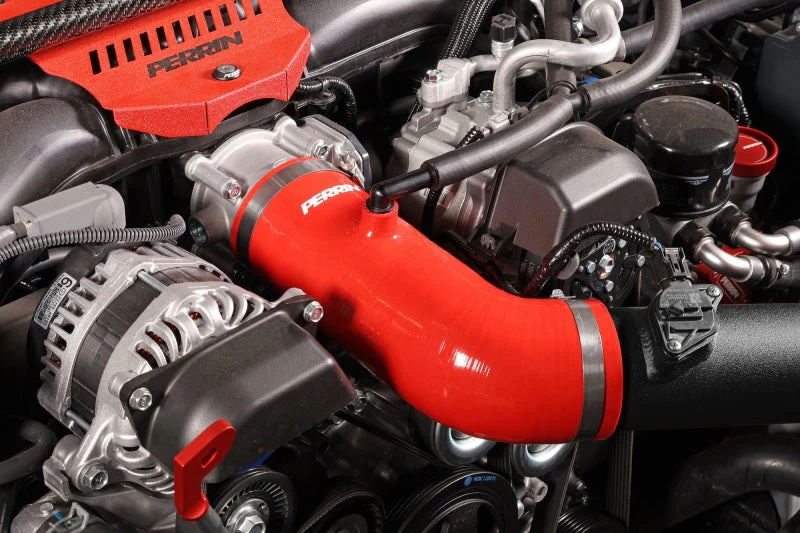 PERRIN  Inlet Hose - Red 2022-2026 Subaru BRZ / Toyota GR86 - Image 3