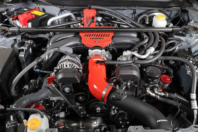PERRIN  Inlet Hose - Red 2022-2026 Subaru BRZ / Toyota GR86 - Image 4