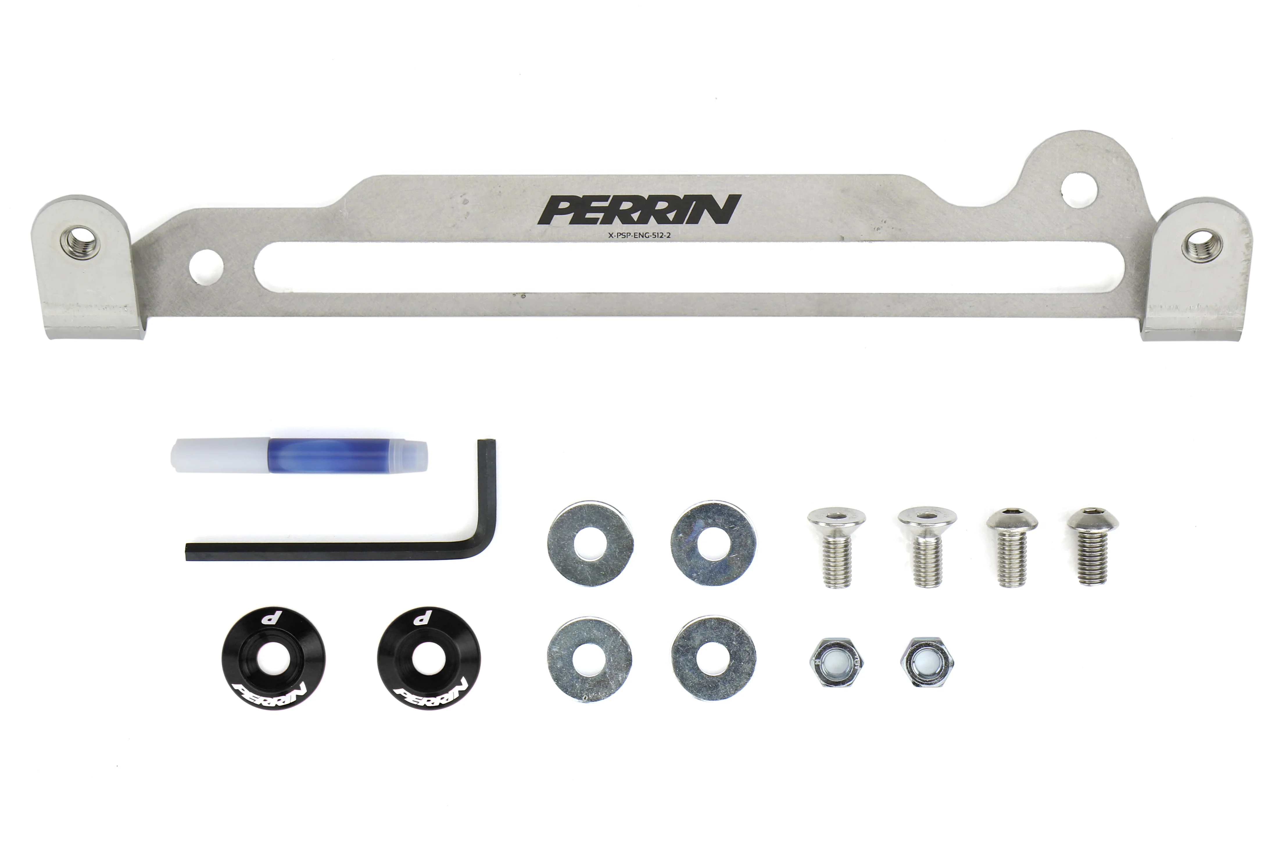 PERRIN Engine Cover Fix Kit (Black) - 2015-2021 Subaru WRX