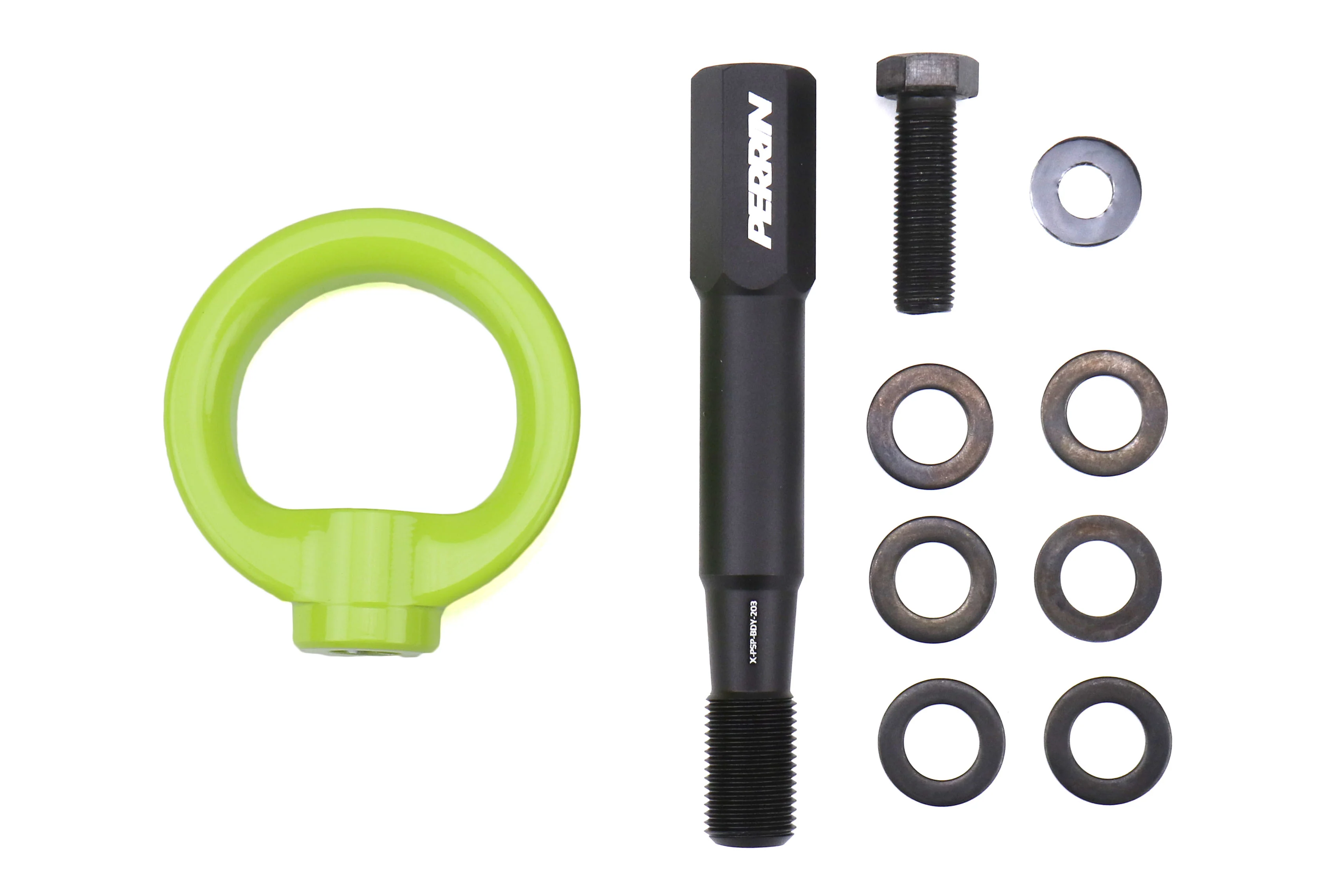 PERRIN Front Tow Hook (Neon Yellow) - 2015-2017 Subaru WRX / STI - Image 6