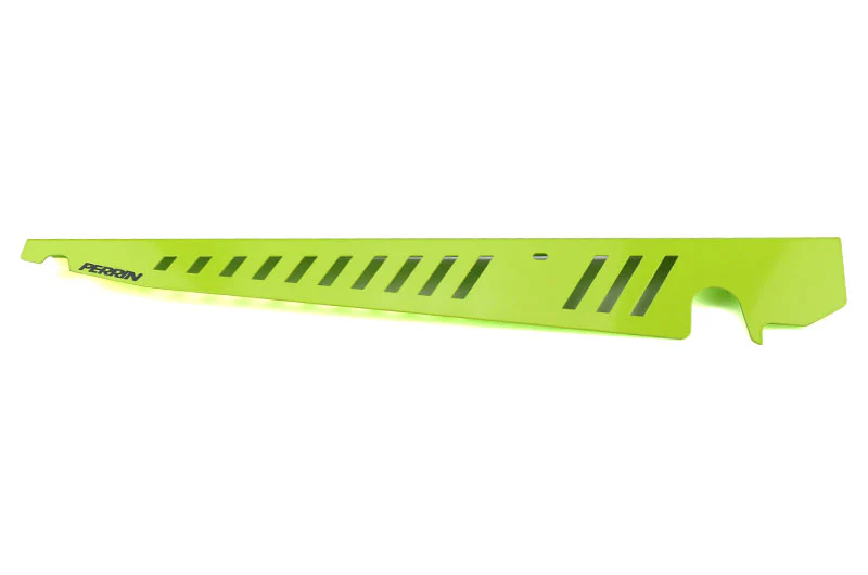 PERRIN Performance Fender Shroud (Neon Yellow) - 2015-2021 Subaru WRX / STI - Image 2