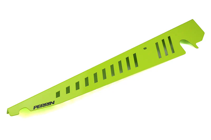PERRIN Performance Fender Shroud (Neon Yellow) - 2015-2021 Subaru WRX / STI - Image 3