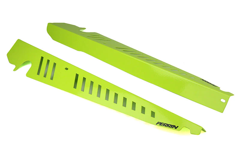 PERRIN Performance Fender Shroud (Neon Yellow) - 2015-2021 Subaru WRX / STI - Image 6