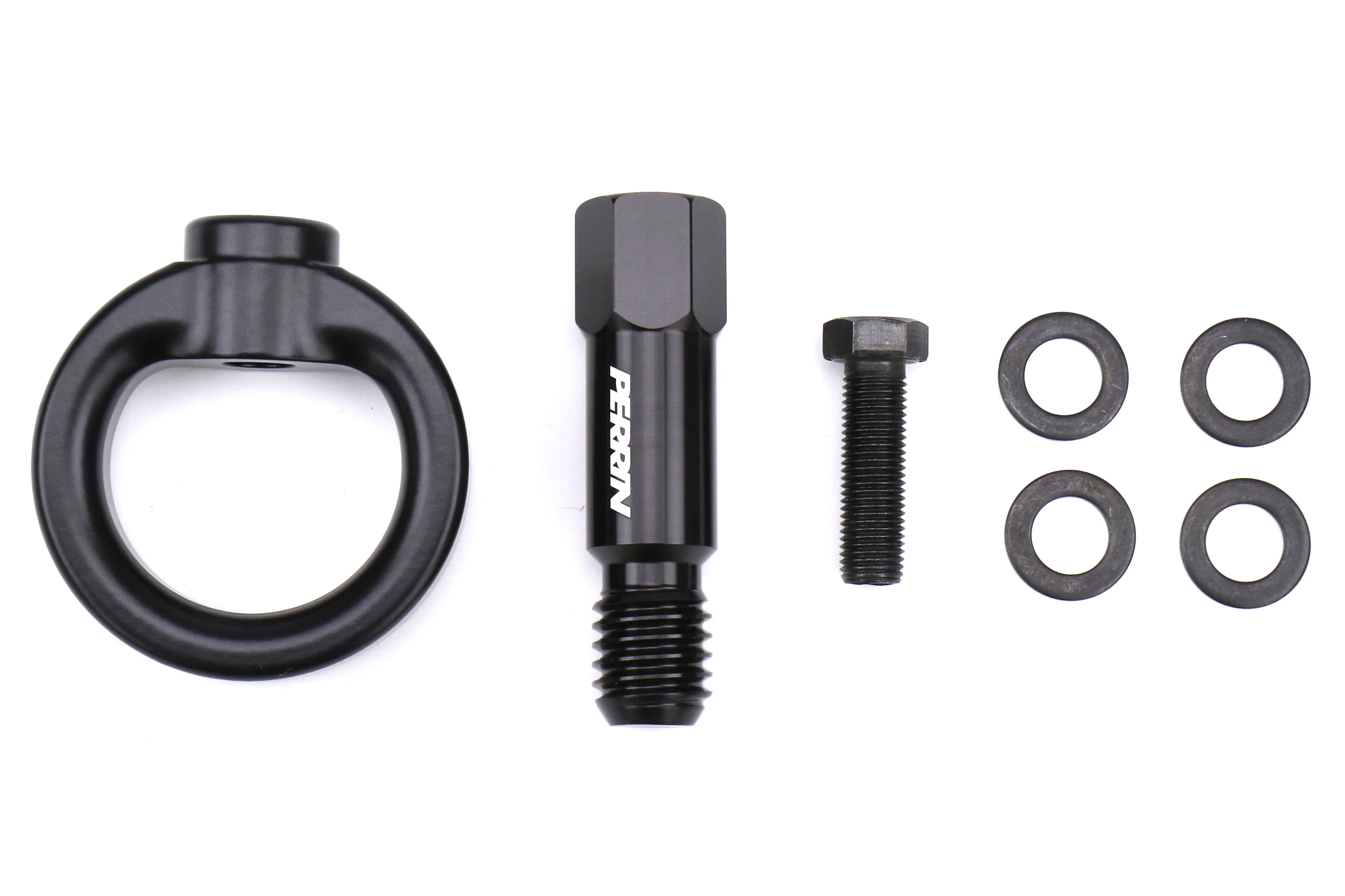 PERRIN Rear Tow Hook Kit (Black) - 2020-2024 Toyta GR Supra - Image 4