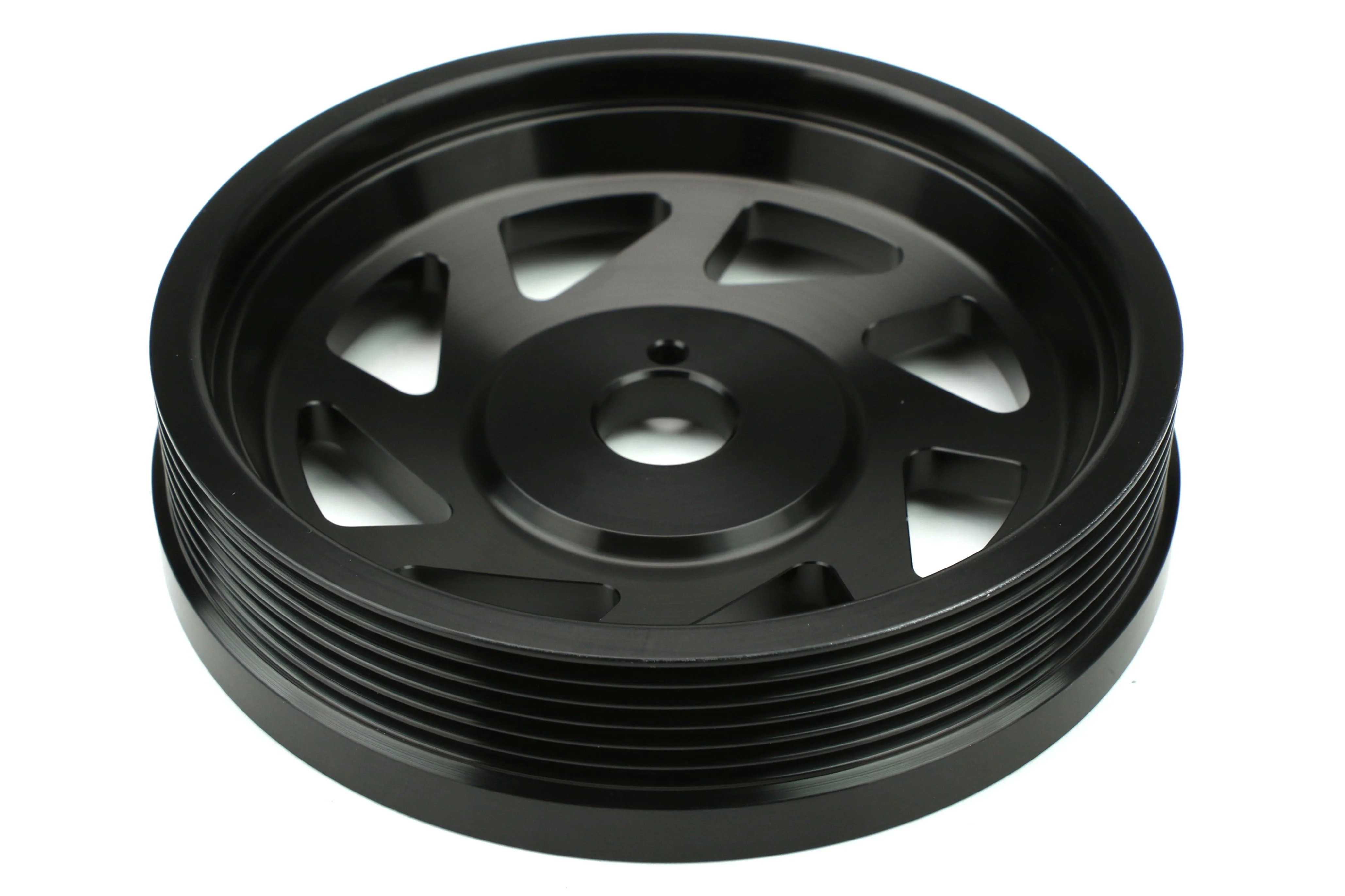 PERRIN Lightweight Crank Pulley Black - Subaru Models (inc. 2013-2020 BRZ / 2015-2018 WRX) - Image 4