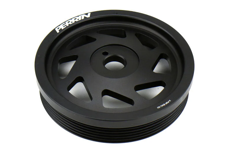 PERRIN Lightweight Crank Pulley for FA/FB Engines with Large Hub (Black) - 2015-2024 Subaru WRX / 2015-2021 STI / 2013-2024 BRZ / Scion FR-S / Toyota GR86 / 2014-2024 Subaru Forester - Image 11