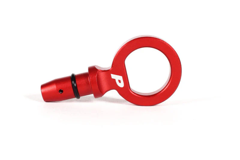 PERRIN Loop Dipstick Handle (Red) - 2015-2024 Subaru WRX / 2015-2021 STI / 2013-2024 BRZ / Scion FR-S / Toyota GR86 / 2014-2024 Subaru Forester - Image 2