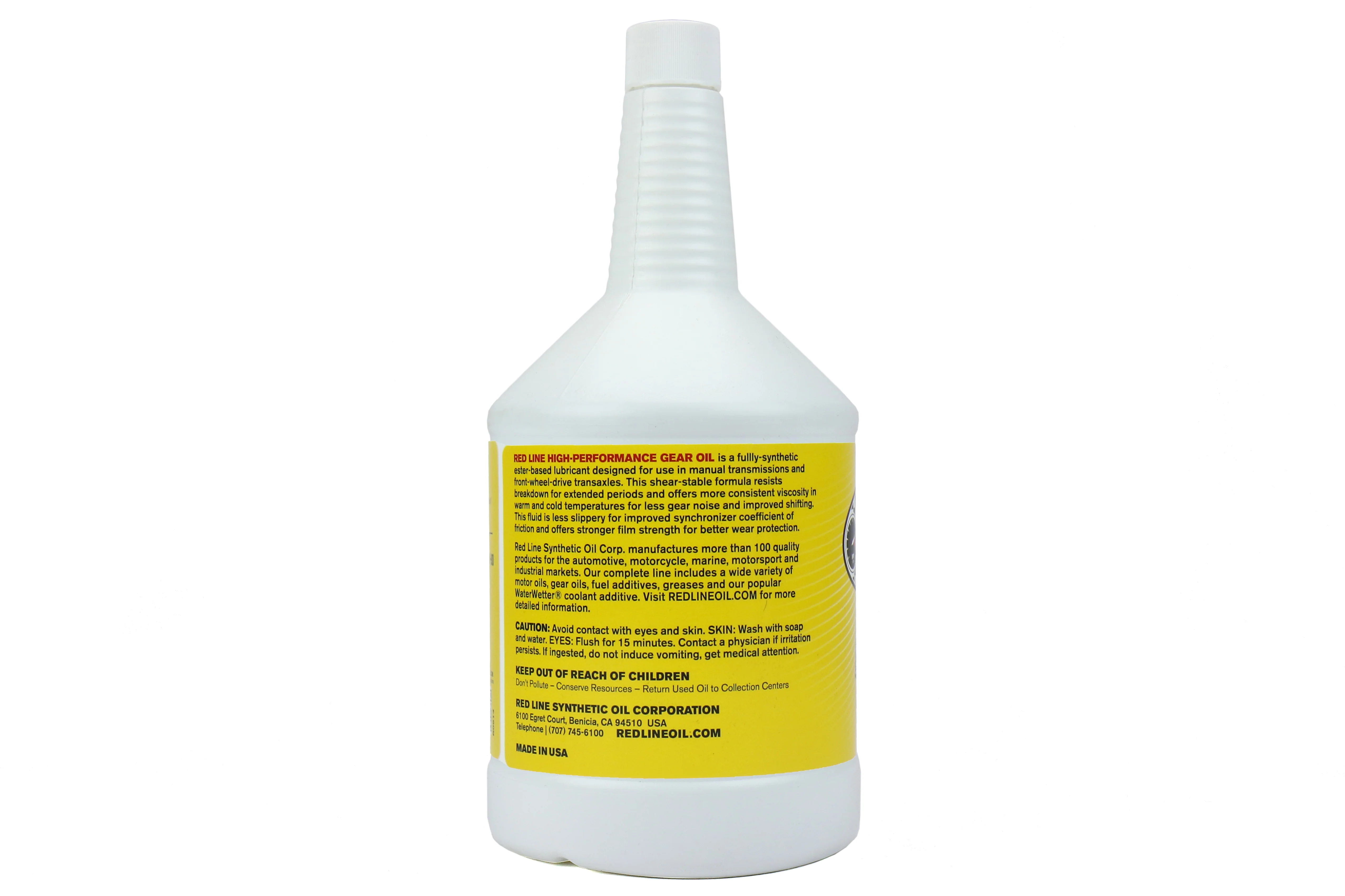 Redline MT-90 75W90 GL-4 High Performance Gear Oil - Universal - Image 2