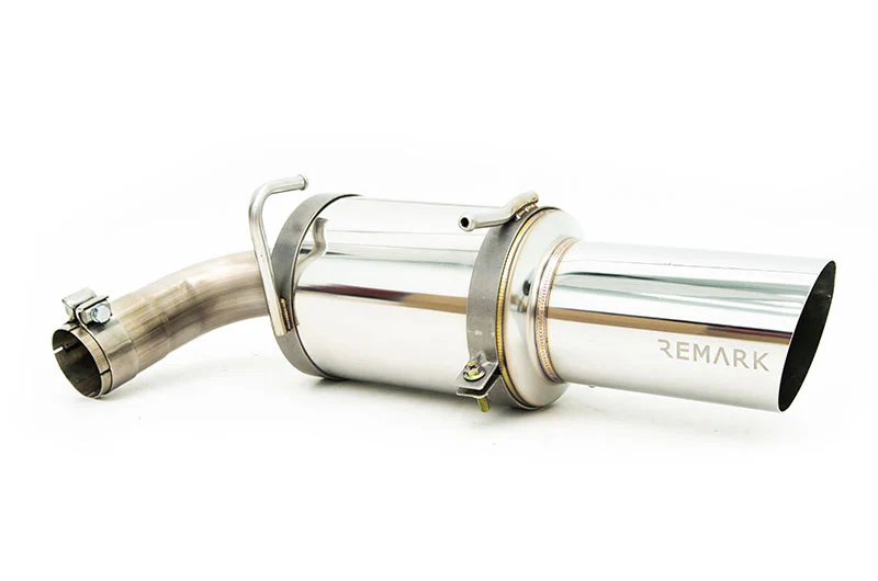 Remark Cat-Back Exhaust (R1 Spec Single-Exit Stainless) - 2022-2023 Subaru BRZ / Toyota GR86 - Image 4
