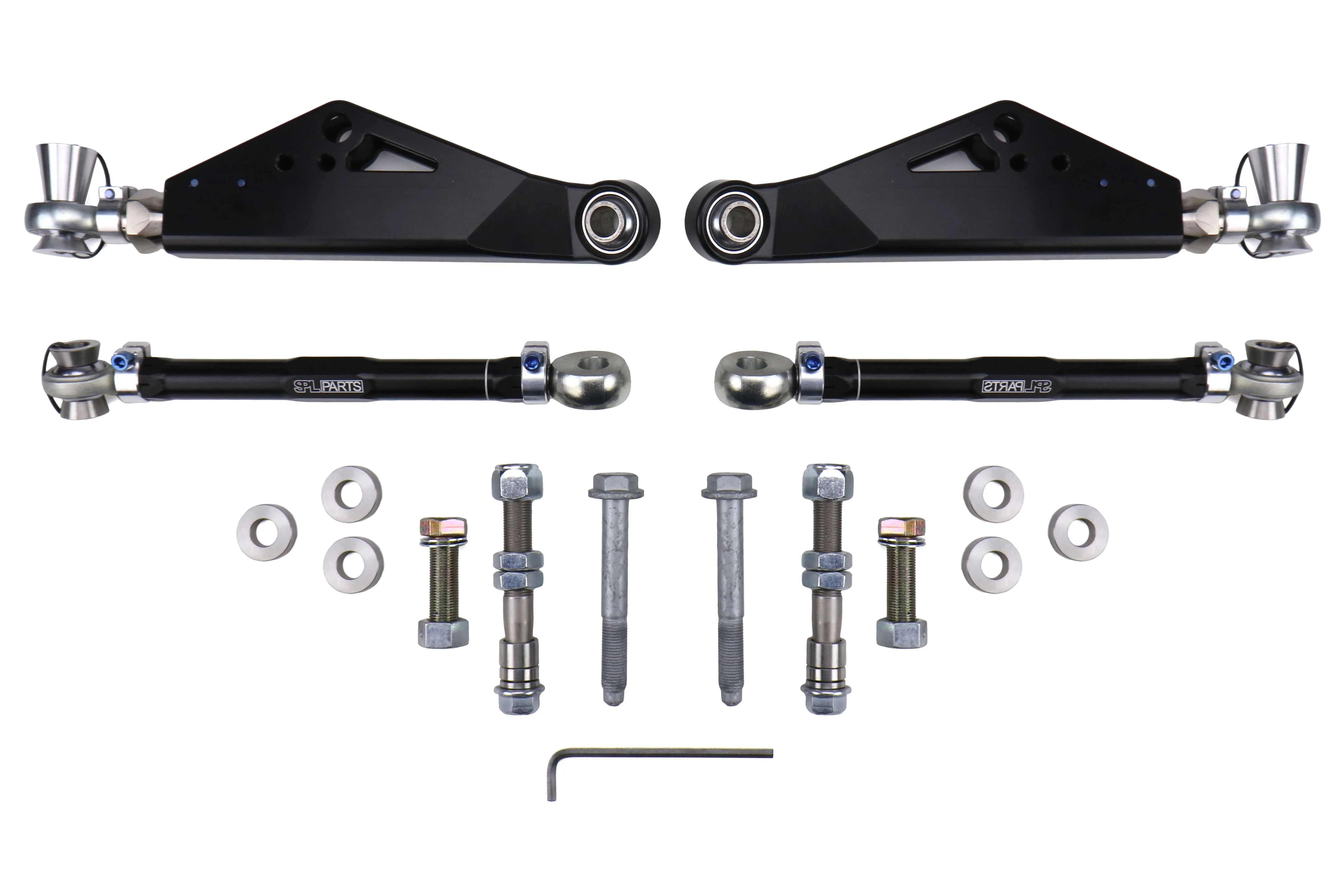 SPL Parts Front Lower Control Arms - 2013-2016 Scion FR-S / 2013-2026 Subaru BRZ / 2017-2026 Toyota GR86/86