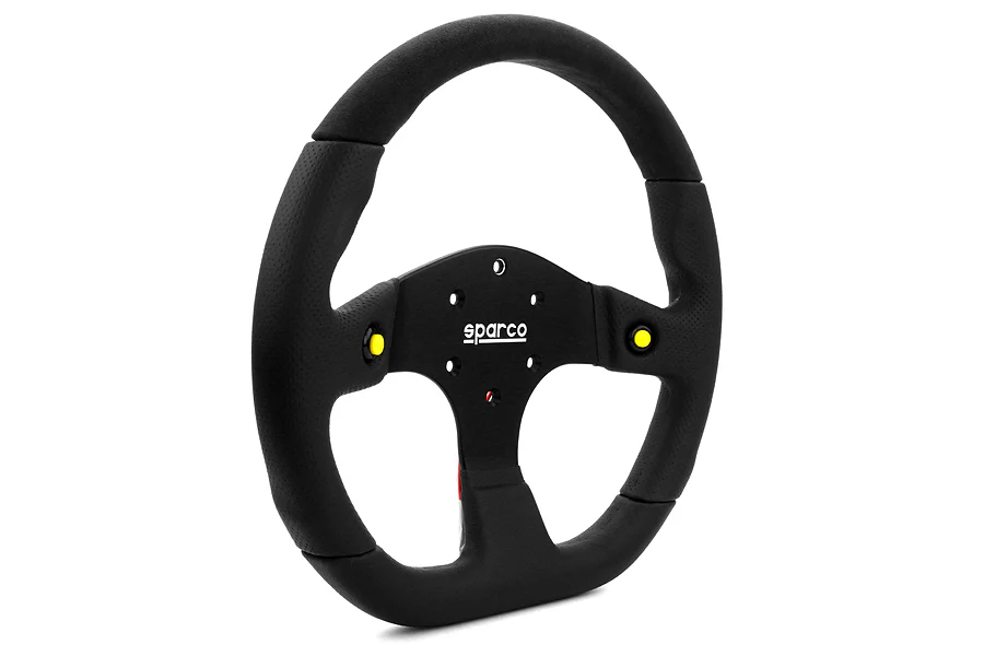 Sparco L999 Mugello Suede Steering Wheel - Universal - Image 4