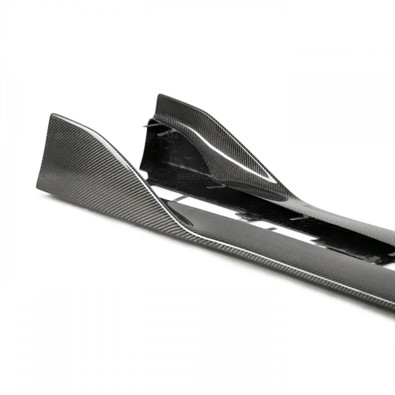 Seibon MB Style Carbon Fiber Side Skirts - 2020-2021 Toyota A90 Supra - Image 5