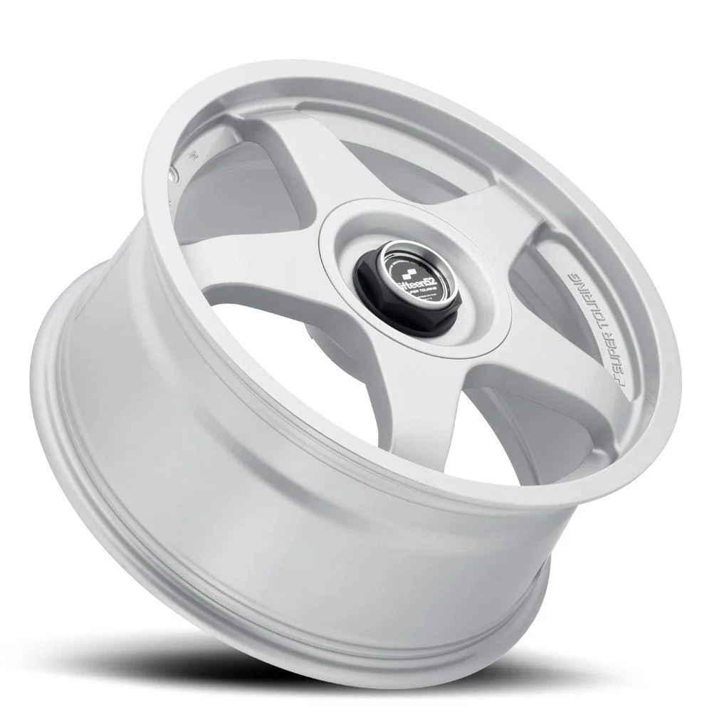 fifteen52 Chicane Speed Silver 18x8.5 +35 5x114.3/5x100 (Single Wheel)  - 2015-2024 Subaru WRX / 2015-2021 STI / 2019-2024 Forester / 2013-2024 Subaru BRZ / Scion FR-S / Toyota GR86 / 2014-2018 Subaru Forester - Image 3