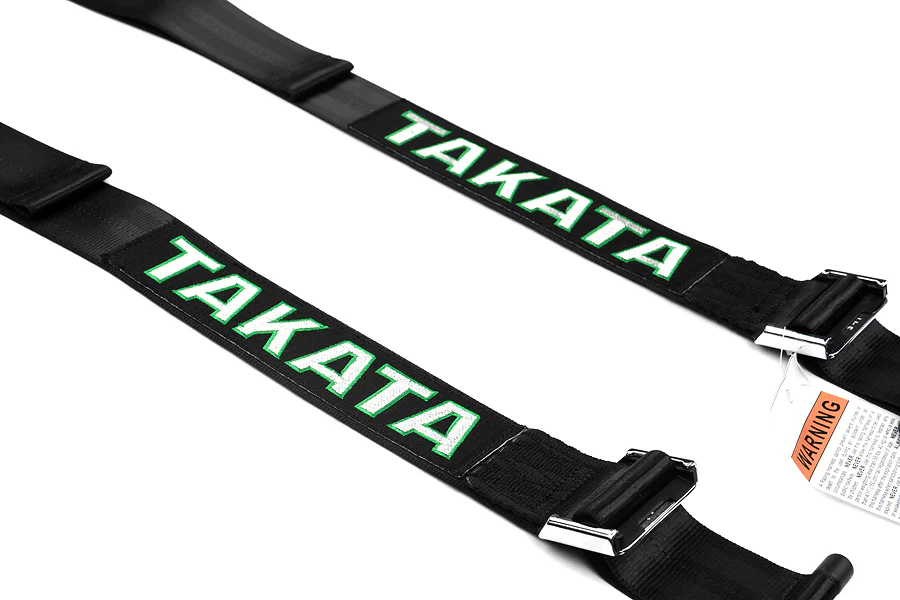 Takata 4 point Street Belt 2" w/ ASM (Black) - Universal - Image 3