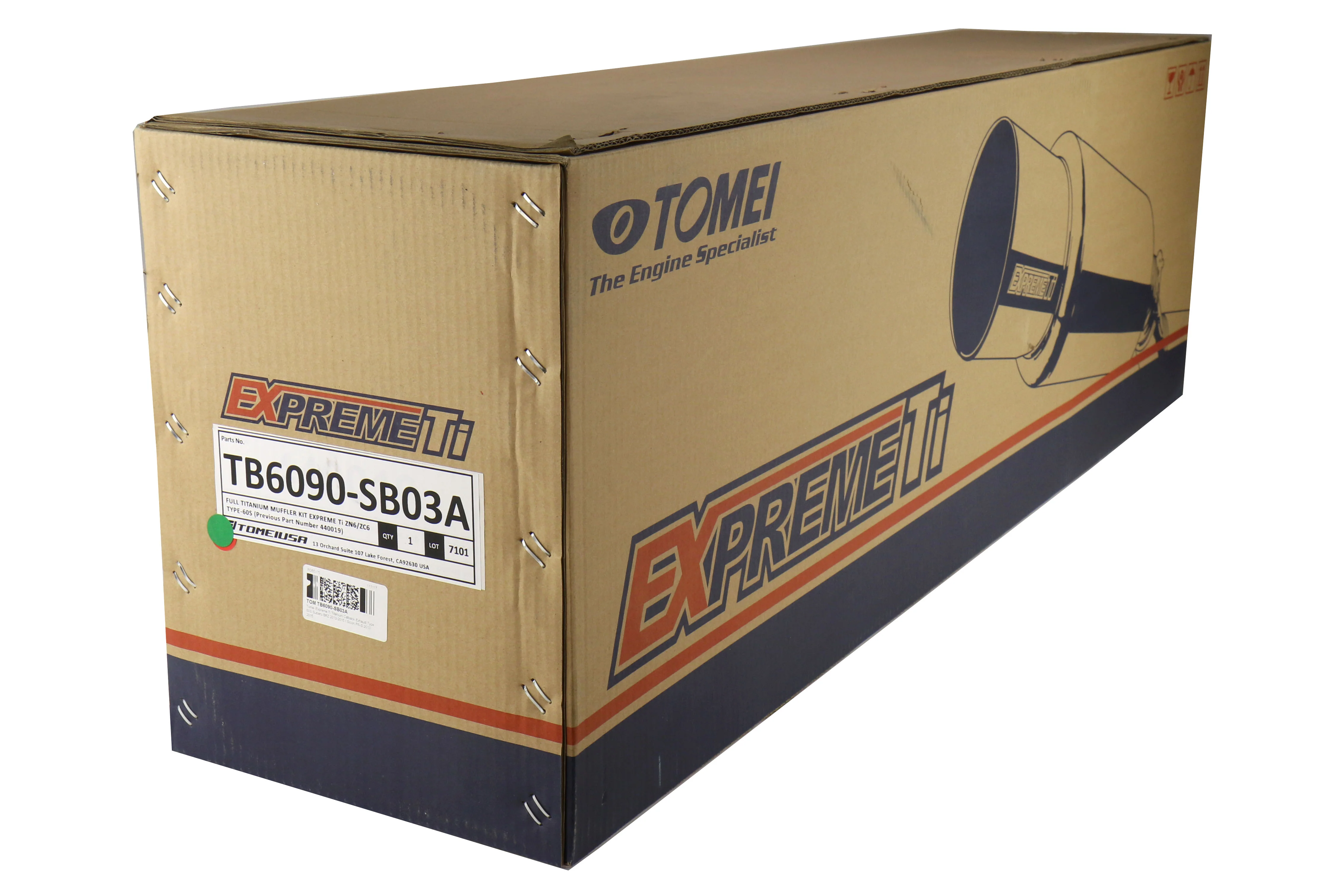 Tomei Expreme Ti Type-60S - 2013-2024 Scion FR-S / Subaru BRZ / Toyota GR86 - Image 8