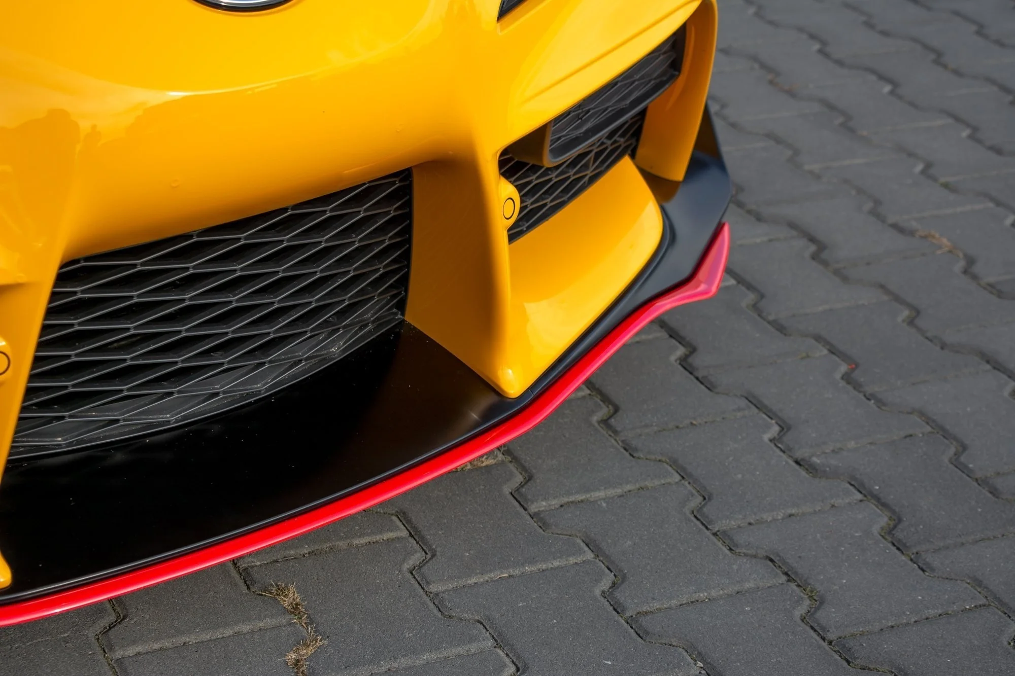 Maxton Design V3 Gloss Black Front Lip - 2020+ A90 Supra - Image 7