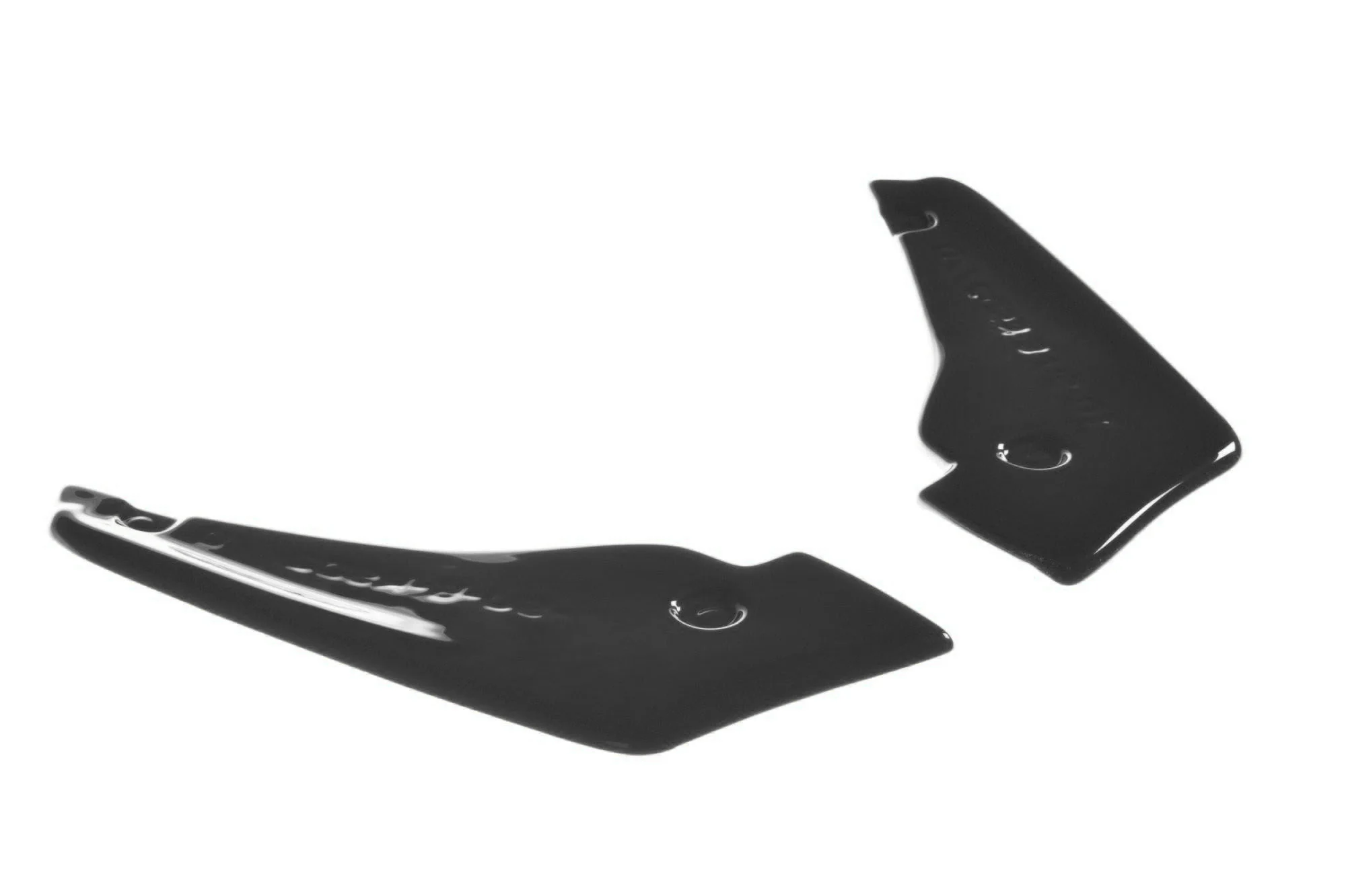 Maxton Design V2 Gloss Black Rear Spats - 2020+ A90 Supra
