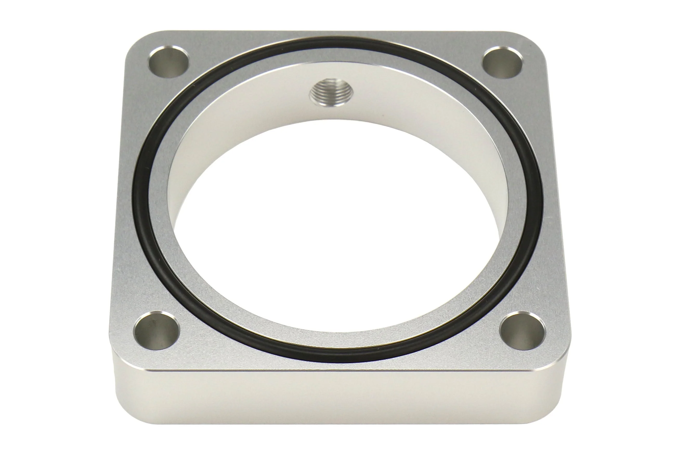 Torque Solution 19mm Throttle Body Spacer Silver - 2013-2021 Scion FR-S / Subaru BRZ / Toyota 86 - Image 2