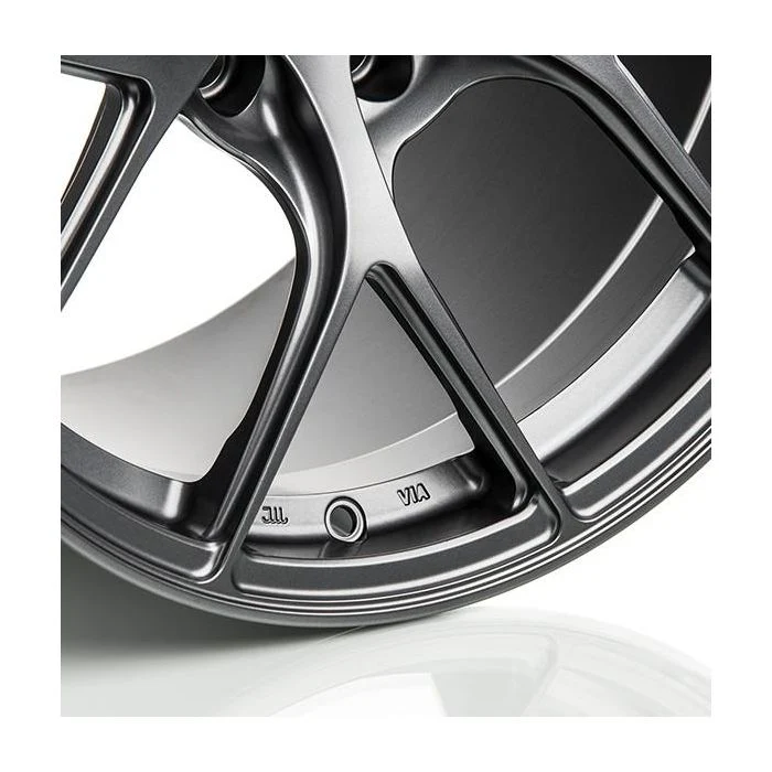 Titan 7 T-S5 19x11 +40 5x112 Satin Titanium Rear-simple - Image 2