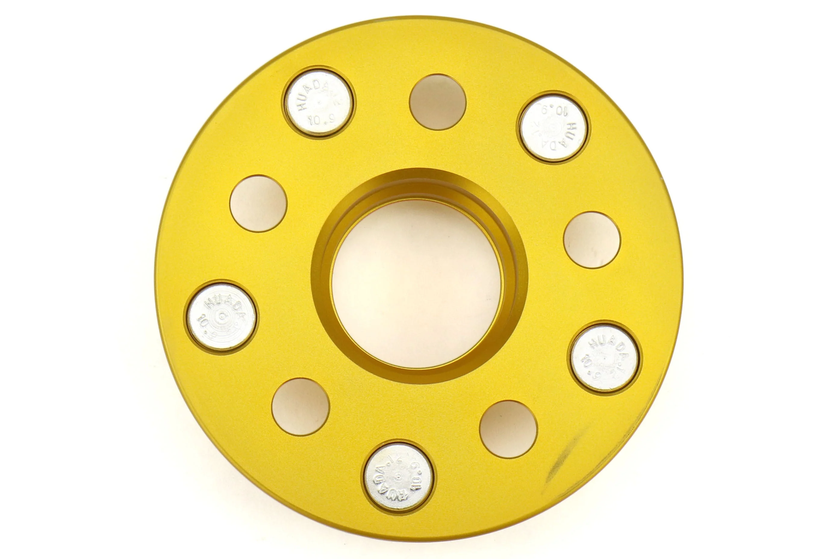 ISC Suspension 5x100 to 5x114.3 15mm Wheel Adapters Gold - Subaru Models (inc. 2002-2014 WRX) - Image 3