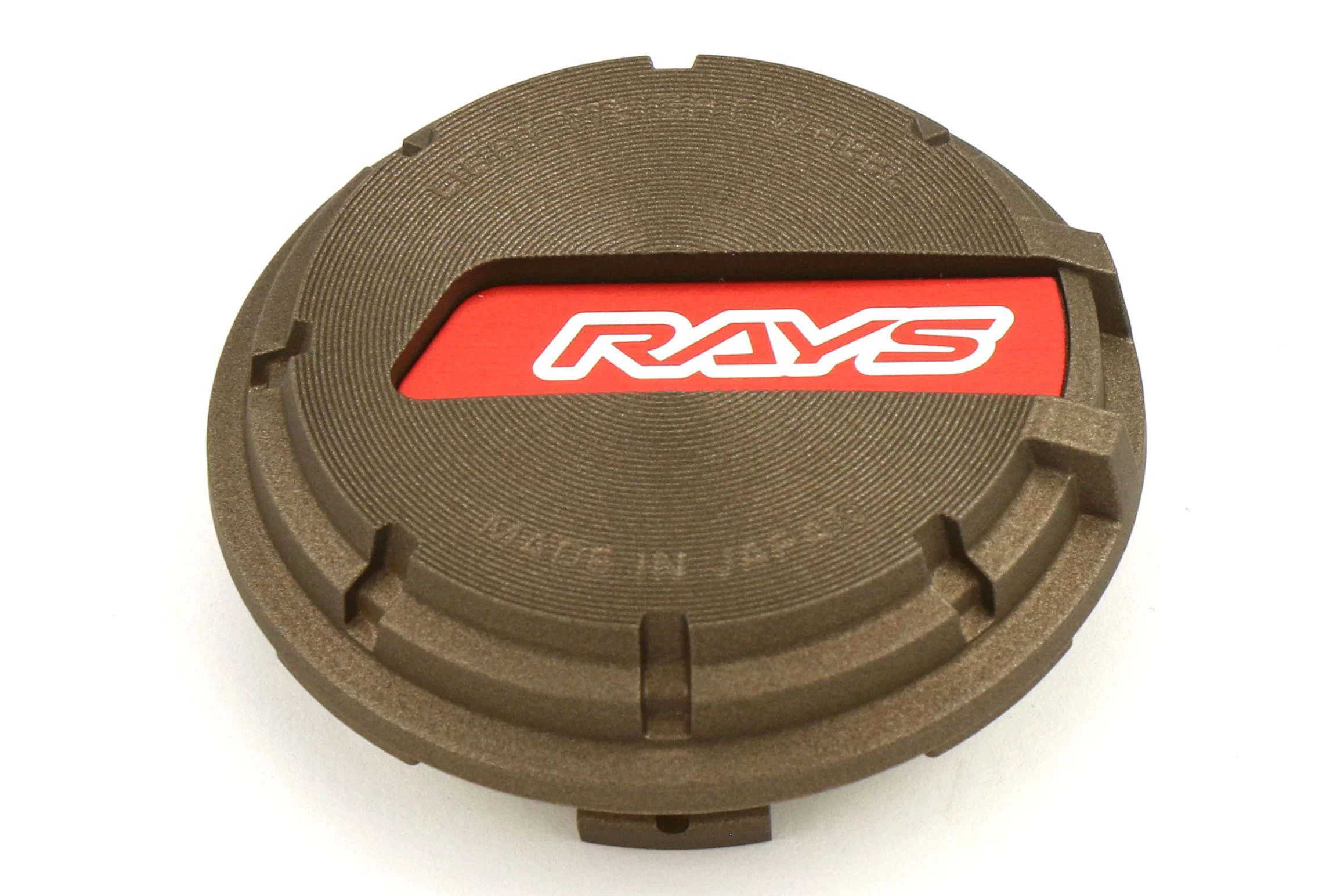 Rays Gram Lights 57CR / 57DR GL Center Cap-Red-Bronze - Image 3