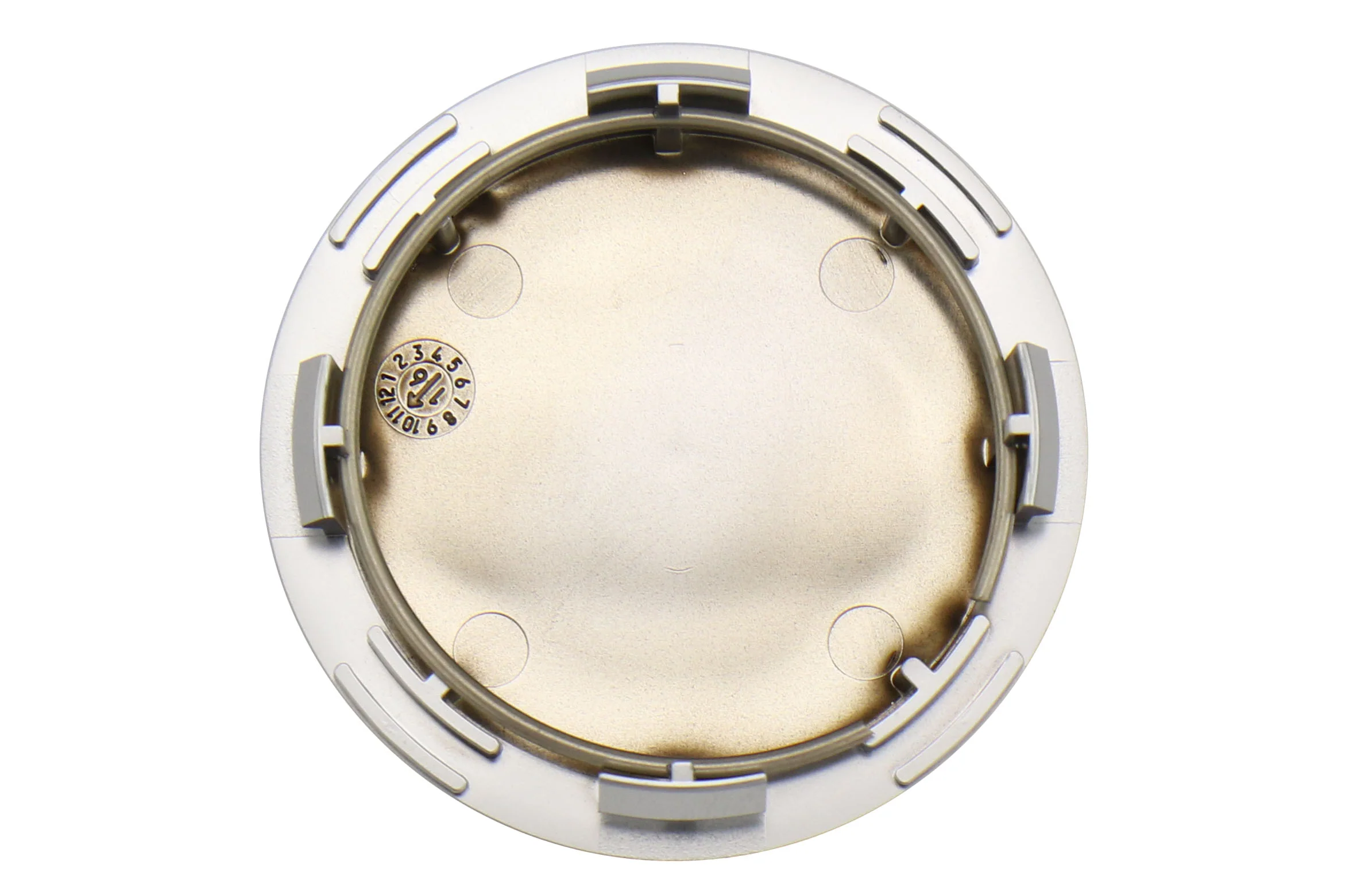 Rays Gram Lights 57CR / 57DR GL Center Cap-Red-Silver - Image 3