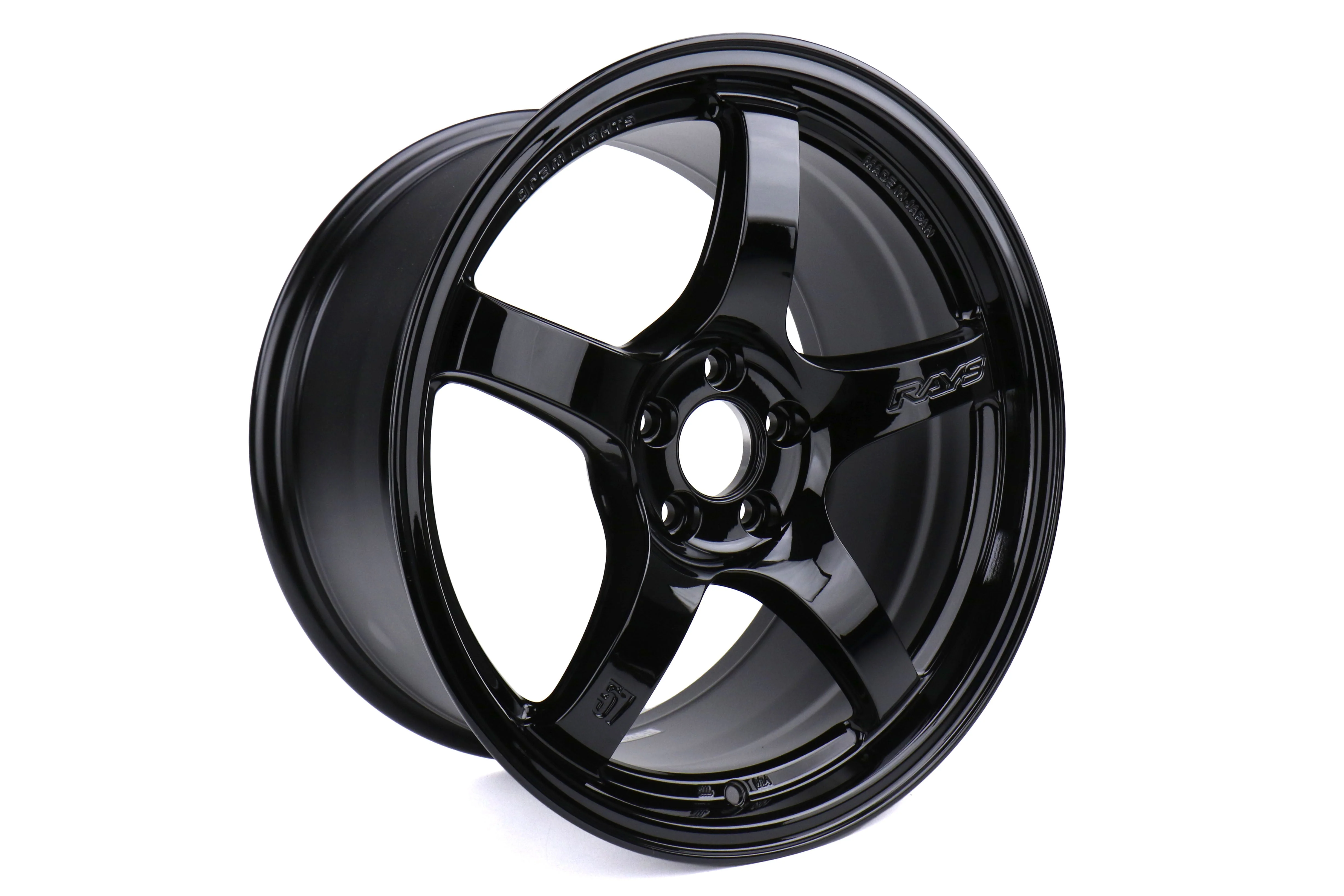 Rays Gram Lights 57CR Glass Black 17x9 +38mm 5x100 (Sold As Pair) - 2013-2024 Subaru BRZ / Scion FR-S / Toyota GR86 / 2014-2018 Subaru Forester - Image 2