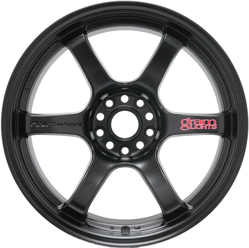 Rays Gram Lights 57CR Milano Red 18x9.5 +36mm 5x100 (Single Wheel) - 2013-2024 Subaru BRZ / Scion FR-S / Toyota GR86 / 2014-2018 Subaru Forester
