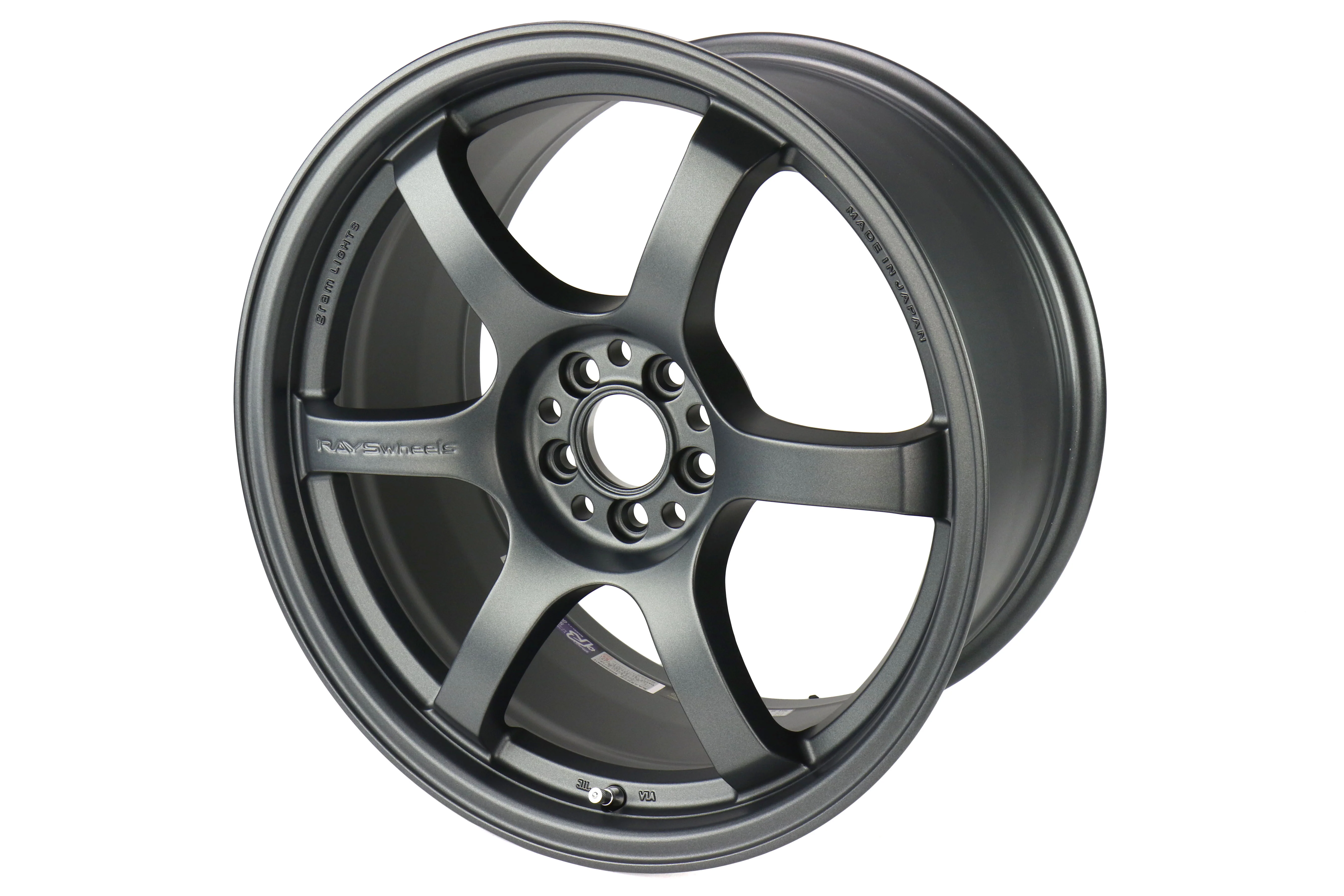 Rays Gram Lights 57DR Gun Blue 18x9.5 +38 5x100 (Single Wheel) - 2013-2023 Subaru BRZ / Scion FR-S / Toyota GR86 / 2014-2018 Subaru Forester - Image 2