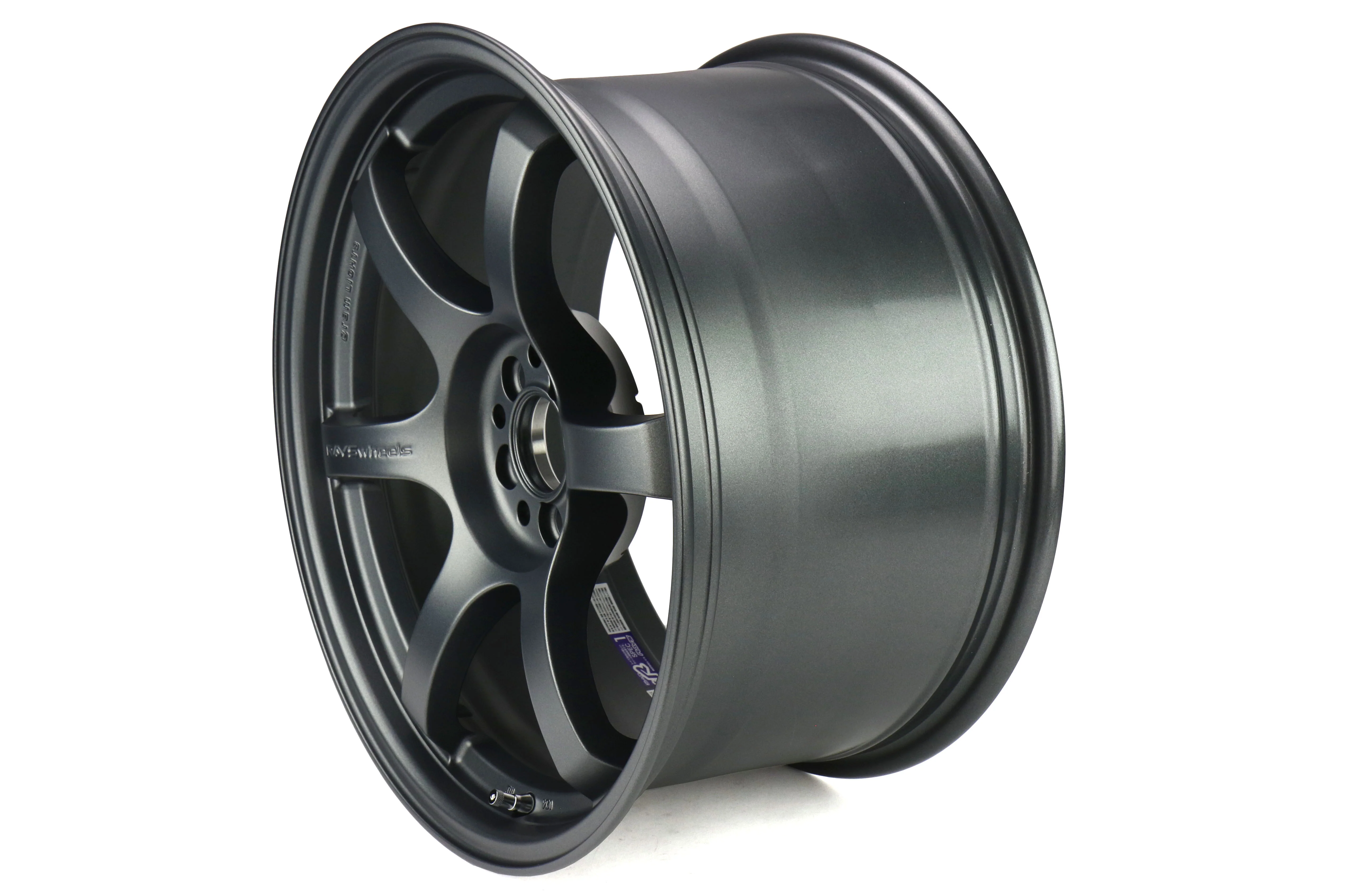 Rays Gram Lights 57DR Gun Blue 18x9.5 +38 5x100 (Single Wheel) - 2013-2023 Subaru BRZ / Scion FR-S / Toyota GR86 / 2014-2018 Subaru Forester - Image 3
