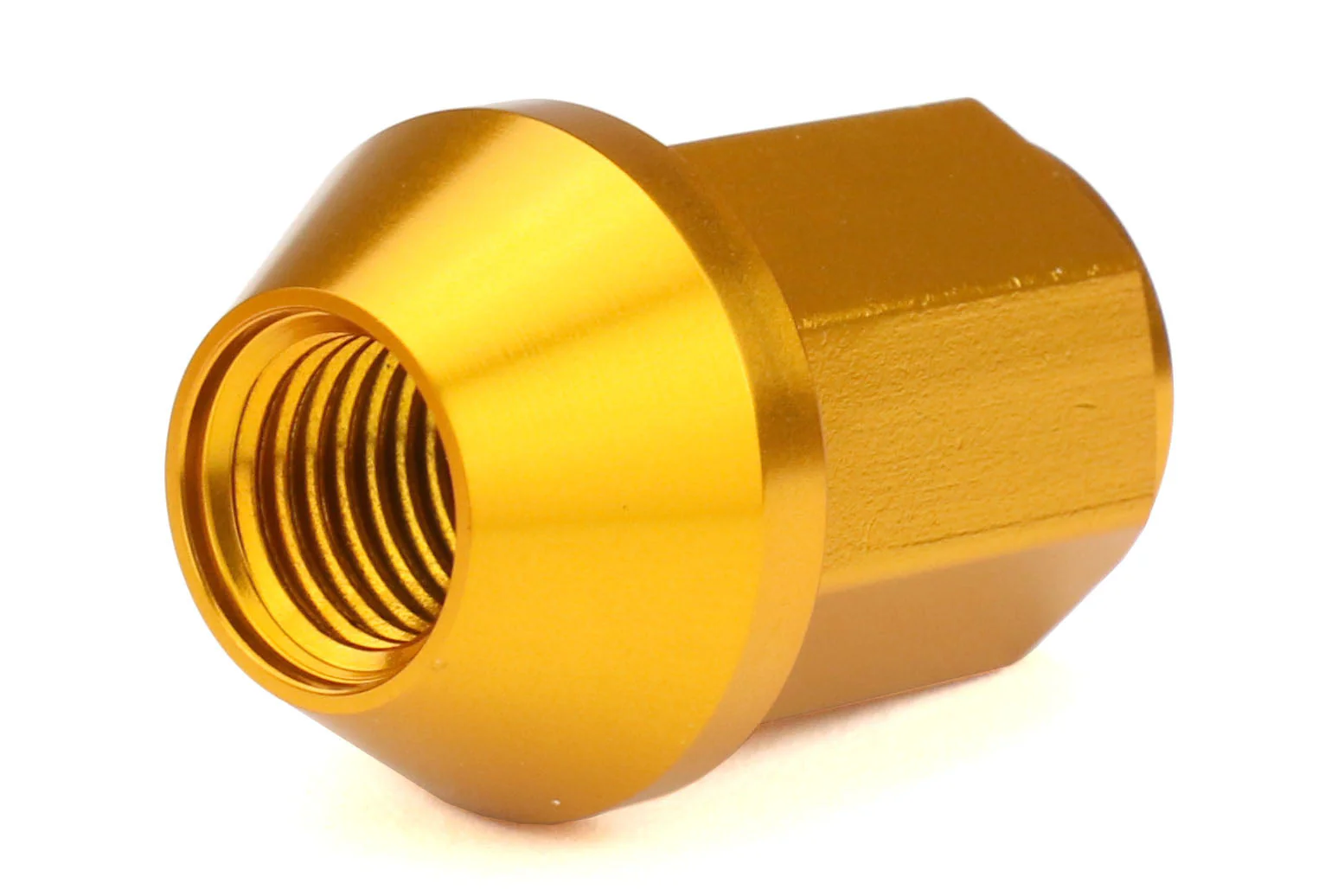 Project Kics Leggdura Racing Lug Nuts Yellow Gold M12X1.25 - Universal - Image 4