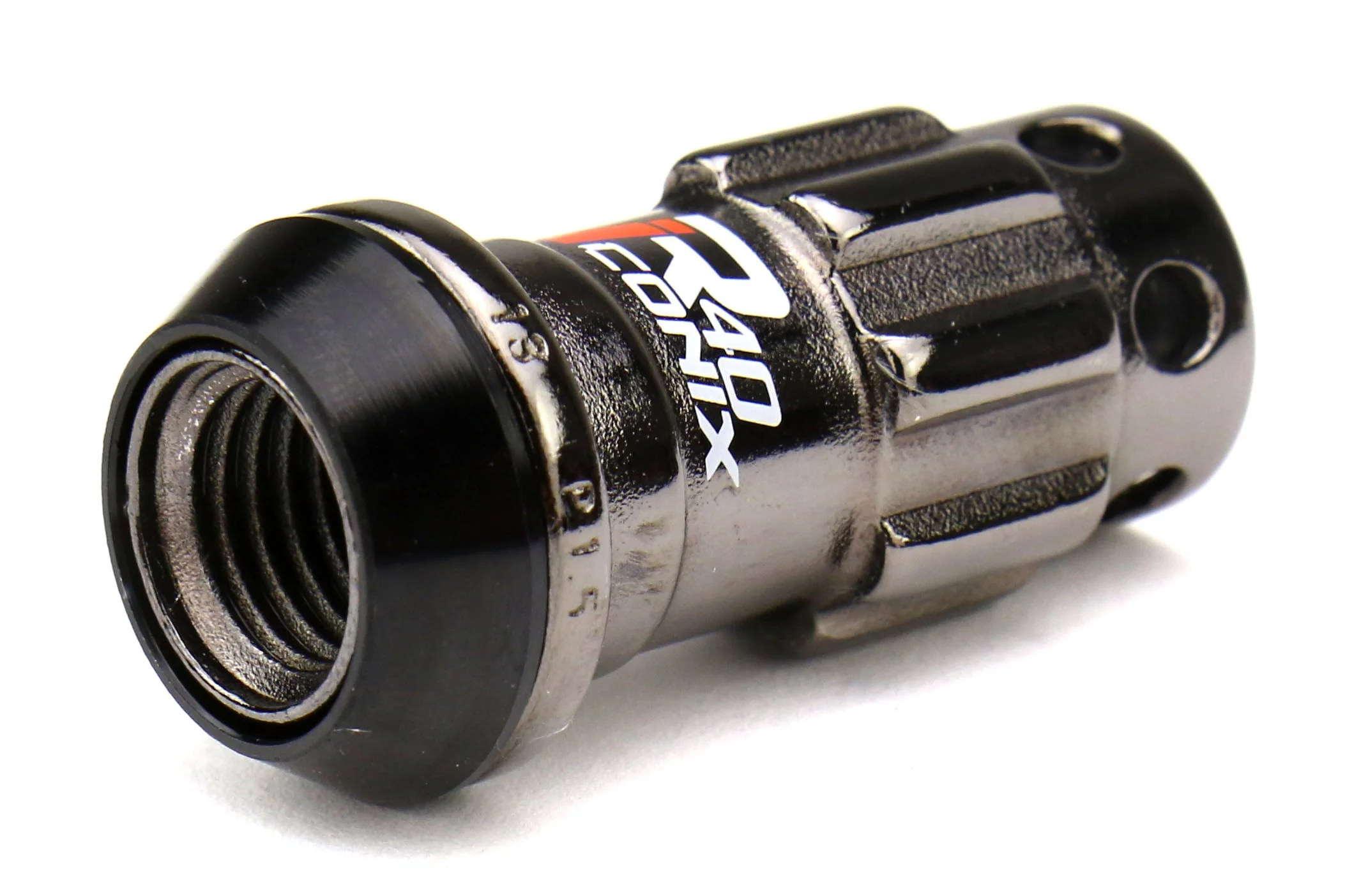 Project Kics R40 16+4 Iconix Locking Lug Nut Set w/ Black Plastic Caps M12x1.25 - Universal - Image 3