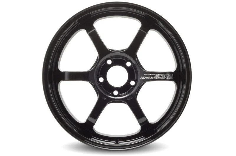 Advan R6 Racing Titanium Black 18x9.5 +45 5x100 (Single Wheel) - 2013-2023 Subaru BRZ / Scion FR-S / Toyota GR86 / 2014-2018 Subaru Forester - Image 2
