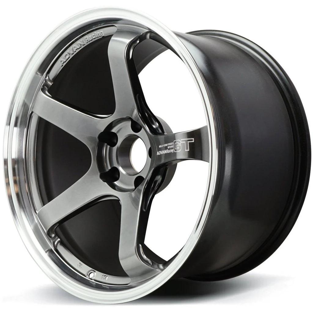Advan GT Beyond Machining and Racing Hyper Black 19x8.5 +45 5x100 (Single Wheel) - 2013-2024 Subaru BRZ / Scion FR-S / Toyota GR86 / 2014-2018 Subaru Forester - Image 2